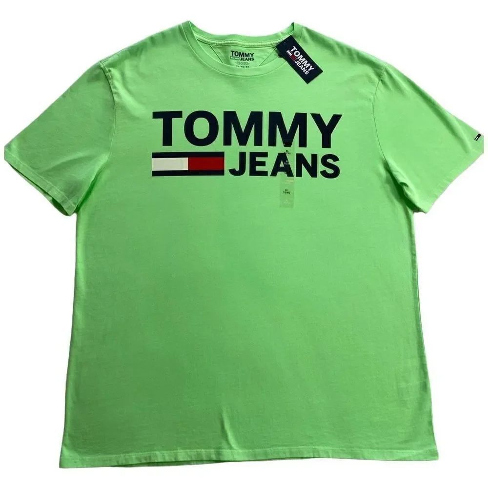 TOMMY JEANS MEN’S XLARGE Logo Tshirt